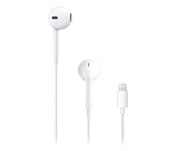 Słuchawki APPLE EarPods ze złączem Lightning - 1266994 - zdjęcie